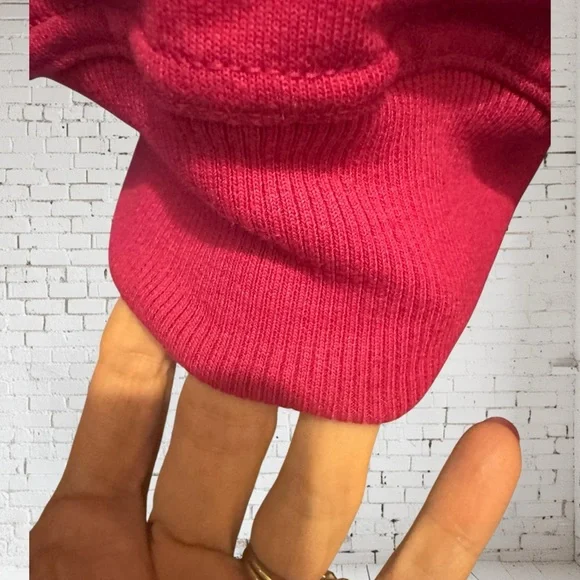 Champion Hot Pink Pullover Sweatshirt Medium NWT | Bold Color + Cozy Streetwear - Picture 5 of 6